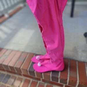 Vibrant Pink Thigh High Sandals